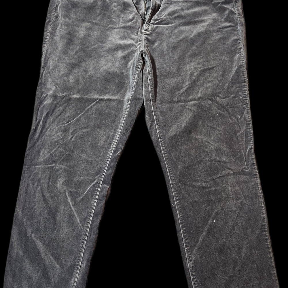 J Jill Gray Velvet Pants Size 22